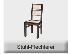 Stuhl-Flechterei